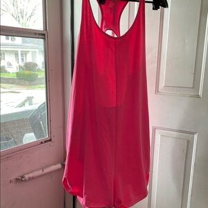 FP Movement by Free People Hot Pink Racerback Romper